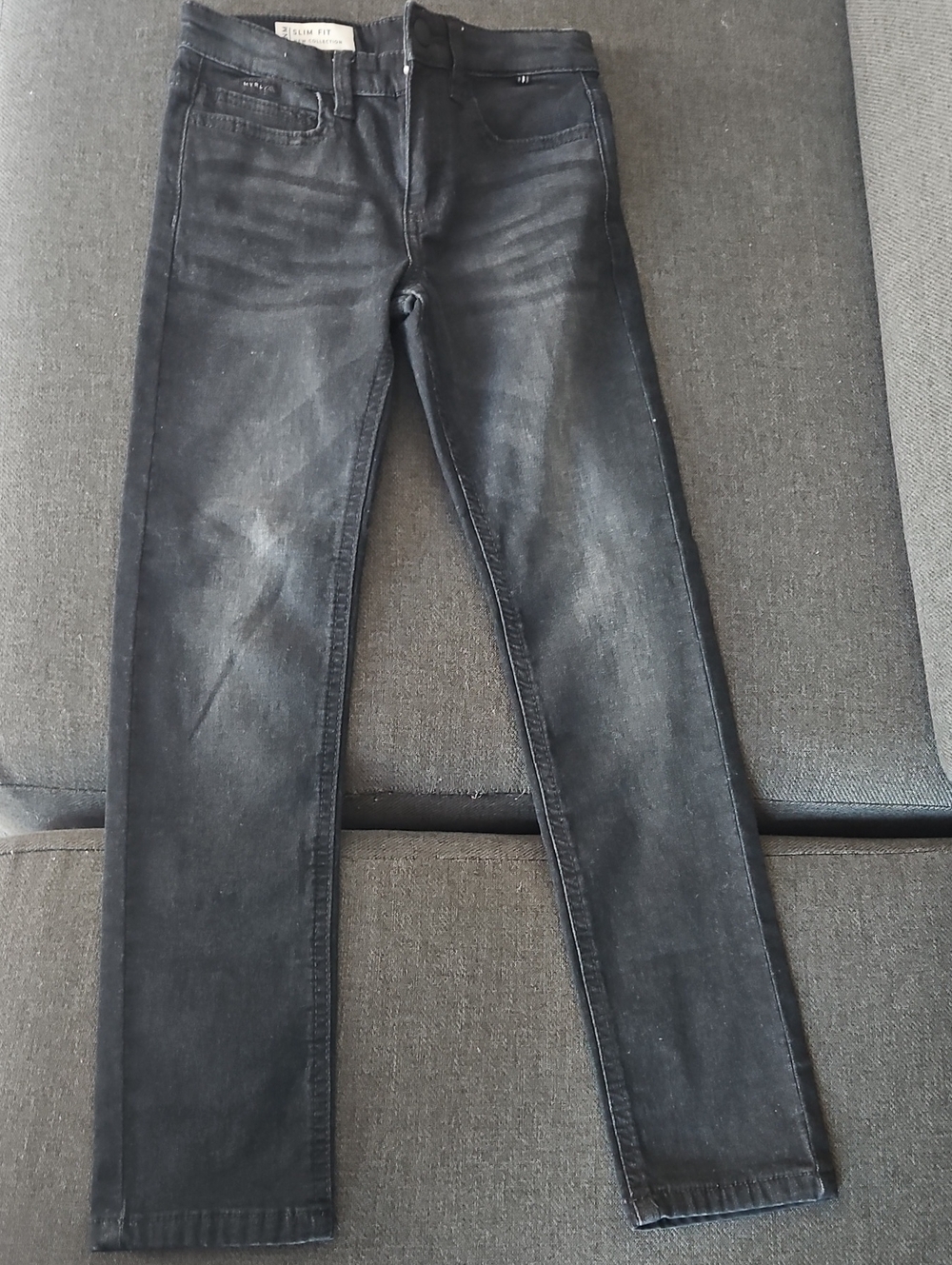 Mayoral Black Kids Slim Fit Denim Jeans